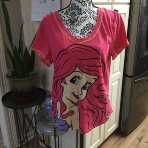 XL 2XL Disney The Little Mermaid Top